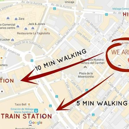 Апартаменты Tgh/ Malaga Centro Con Parking Экстерьер фото